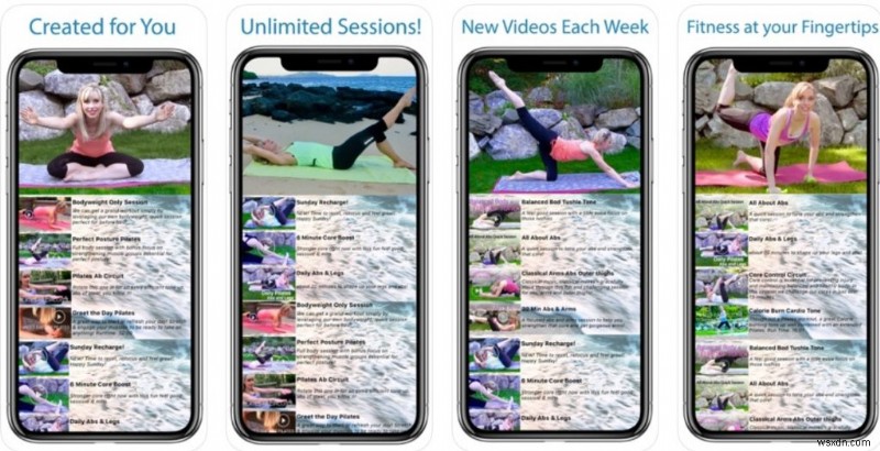 Khám phá app Pilates nâng cao tập thể dục buổi sáng: Thăng bằng cơ thể, tư thế, sức bền cốt lõi