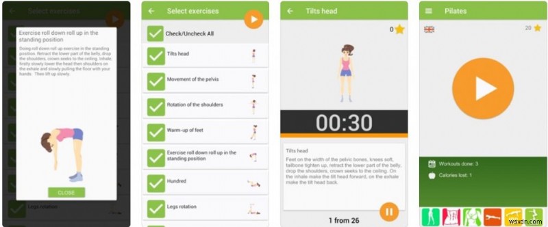 Khám phá app Pilates nâng cao tập thể dục buổi sáng: Thăng bằng cơ thể, tư thế, sức bền cốt lõi