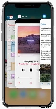 Cách force-close app chạy ngầm trên iPhone X để tăng hiệu năng