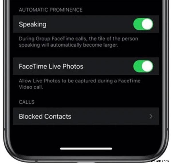 Tắt Tự động Zoom trong FaceTime trên iOS 13.5 để có trải nghiệm gọi video tốt hơn
