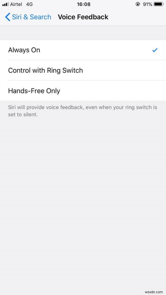 Điều chỉnh phản hồi giọng nói Siri trên iOS: Hướng dẫn từng bước