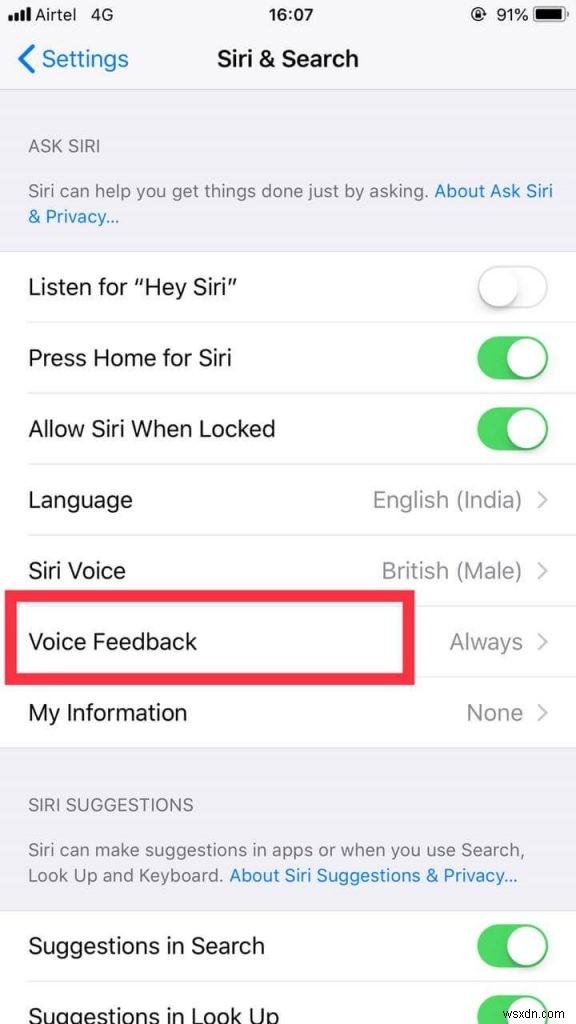Điều chỉnh phản hồi giọng nói Siri trên iOS: Hướng dẫn từng bước