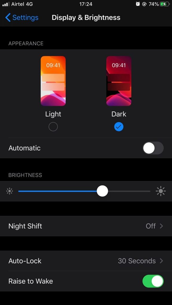 Bật Dark Mode trên iPhone iOS 13 – Hướng dẫn từng bước dễ dàng
