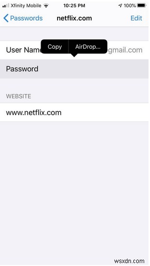 Chia sẻ mật khẩu an toàn với AirDrop trên iPhone, iPad và Mac