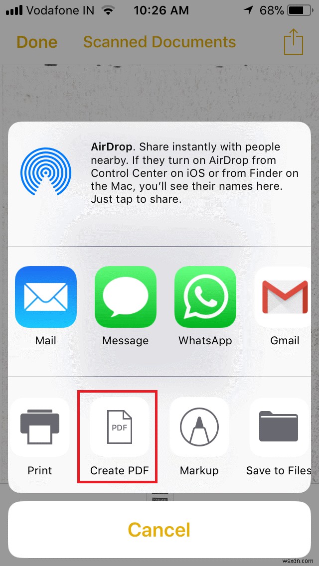 Dễ dàng quét và lưu tài liệu với Notes App iOS 11