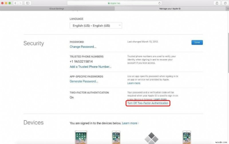 Bật/Tắt Xác thực hai yếu tố (Two-Factor Authentication) trên iOS 11: Hướng dẫn từng bước