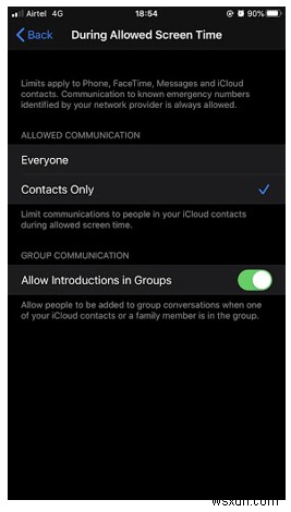 Giới Hạn Giao Tiếp Mới Trong Screen Time iOS 13.3 – Hướng Dẫn Nhanh Cho Phụ Huynh