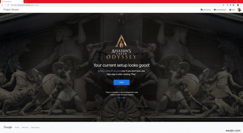 Google Project Stream Hợp Tác Với Ubisoft Mang Đền Cloud Gaming Cao Cấp