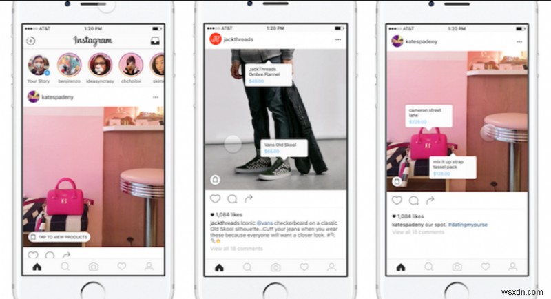 Instagram ra mắt cửa hàng trực tuyến đầy đủ, cho phép mua sắm ngay từ Feed
