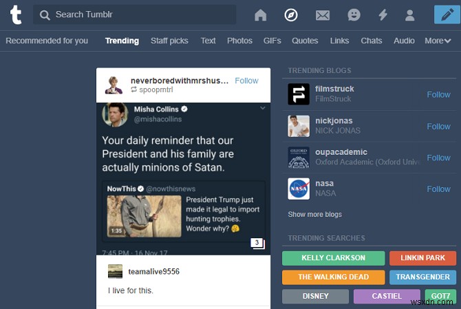 7 Cách Chứng Minh Để Tối Ưu Trải Nghiệm Tumblr Của Bạn