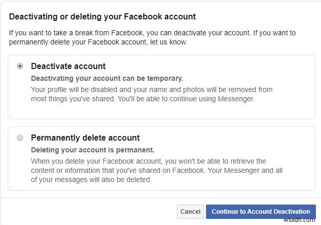 Cách Tắt Facebook Messenger Sau Khi Vô Hiệu Hóa Tài Khoản Facebook