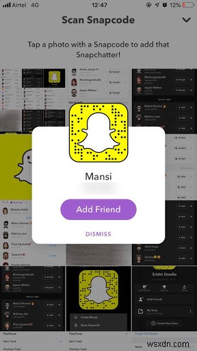 Cách Tìm Người Trên Snapchat Không Cần Username Hay Số Điện Thoại