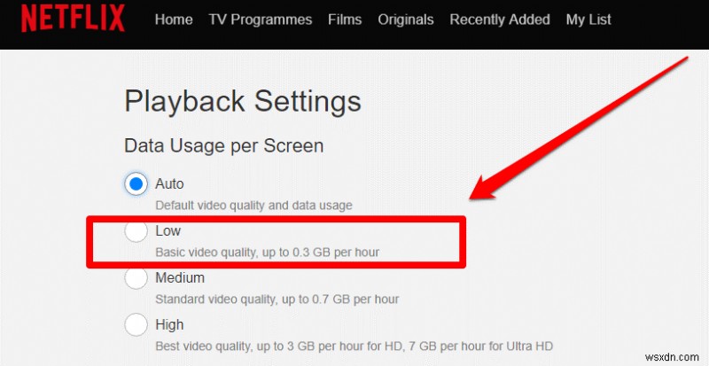 Kiểm soát sử dụng dữ liệu Netflix: Các bước đơn giản tiết kiệm băng thông