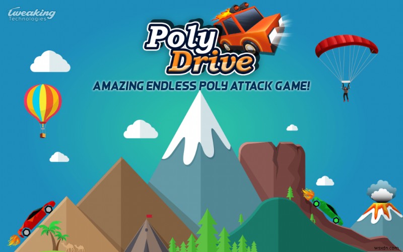 Poly Drive: Trải nghiệm game mới lạ với tính năng ẩn dành cho người chơi thư giãn