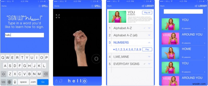 Top 5 ứng dụng iPhone học ngôn ngữ ký hiệu nhanh chóng