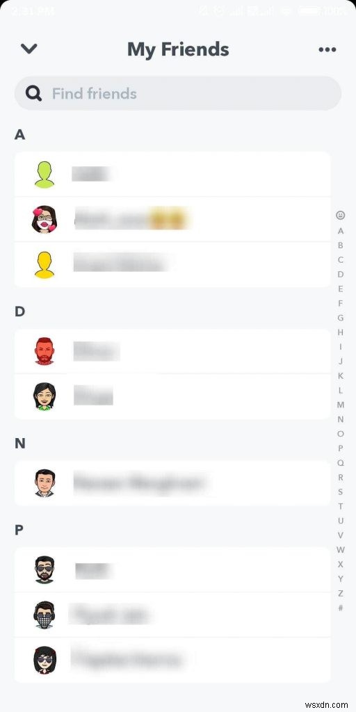 Cách Chặn Hoặc Xóa Liên Hệ Trên Snapchat Bí Mật