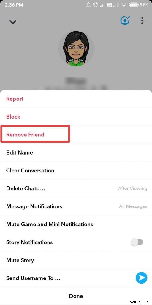 Cách Chặn Hoặc Xóa Liên Hệ Trên Snapchat Bí Mật