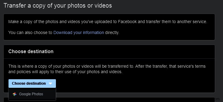Di Chuyển Dễ Dàng Ảnh & Video Facebook Sang Google Photos – Hướng Dẫn Bước Để Bước