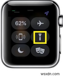 Cách dùng Apple Watch làm đèn pin (Flashlight) trên watchOS 4