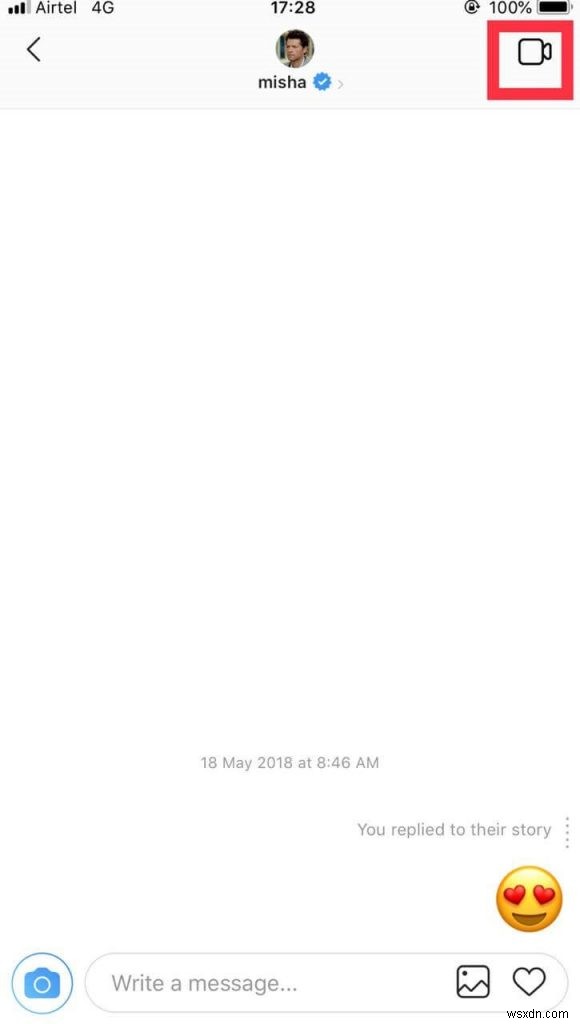 Cách Khởi Tạo Cuộc Gọi Video Hoặc Âm Thanh Qua Tin Nhắn Trực Tiếp Instagram