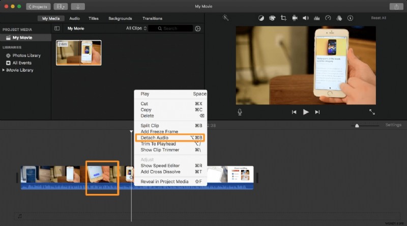 Tách Âm Thanh Khỏi Video Trên Mac Dễ Dàng Với iMovie – Hướng Dẫn Chi Tiết