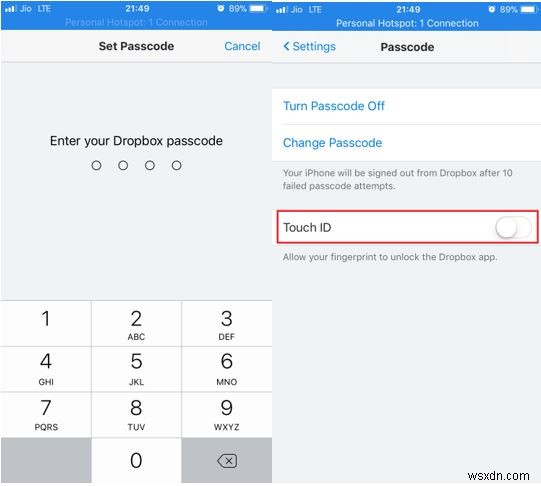 Bảo Mật Dropbox Trên iPhone: Hướng Dẫn Cài Đặt Mã Khóa Bước Đi