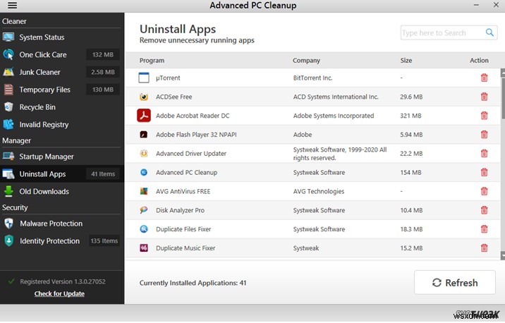 Giải phóng dung lượng ổ cứng nhanh với Advanced PC Cleanup – Giải pháp Windows 10 uy tín