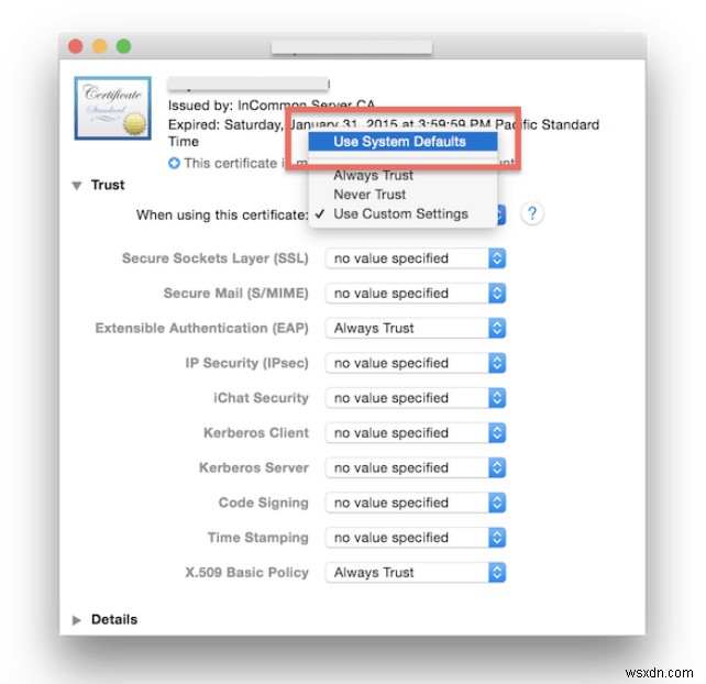 Khắc Phục Lỗi iTunes  Cannot Verify Server Identity  Trên Mac