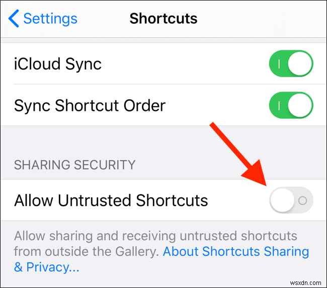 Bật Cho Phép Shortcuts Không Tin Cậy (Untrusted Shortcuts) Trên iOS: Hướng Dẫn Bước Đi Bước
