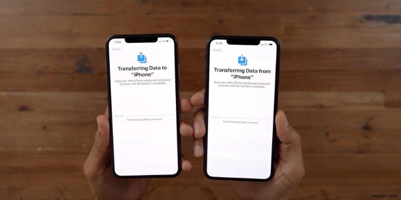 Chuyển Dữ Liệu Sang iPhone 11/Pro Mới Mượt Mà Với Công Cụ Tích Hợp Của Apple