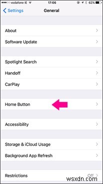 Tùy chỉnh phản hồi Haptic của nút Home trên iPhone 7