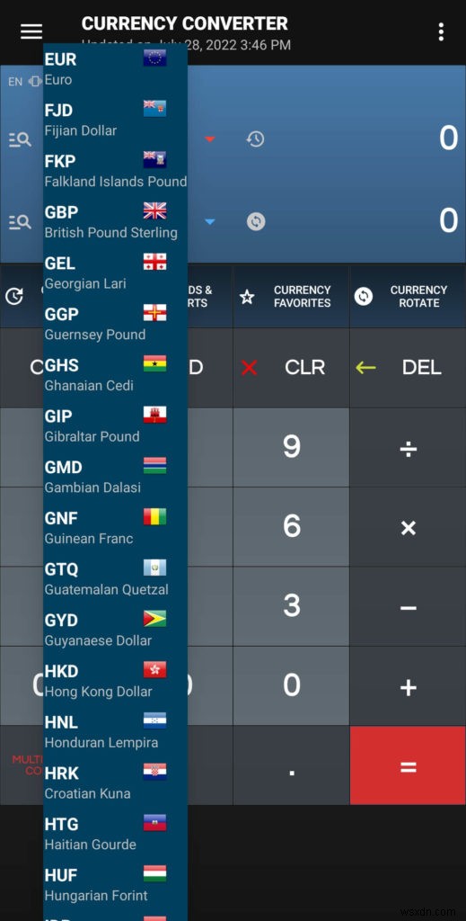 Top ứng dụng chuyển đổi tiền tệ cho Android & iPhone – 2024