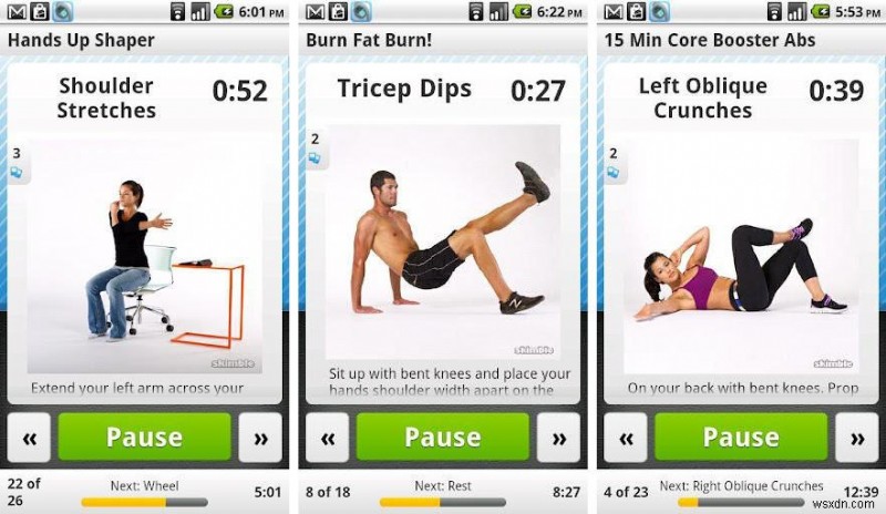 Top 8 Ứng Dụng Thể Dục Tăng Cường Sức Khỏe & Dáng Đẹp