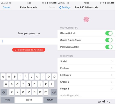 Touch ID Không Hoạt Động Trên iPhone? Cách Khắc Phục Nhanh Khôi Phục Mở Khóa Vân Tay
