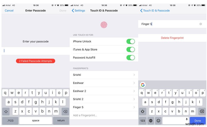 Touch ID Không Hoạt Động Trên iPhone? Cách Khắc Phục Nhanh Khôi Phục Mở Khóa Vân Tay