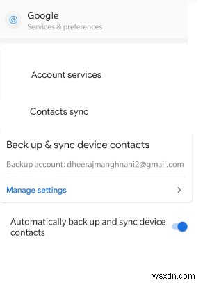 Khắc phục sự cố sao lưu danh bạ Android: Hướng dẫn từng bước