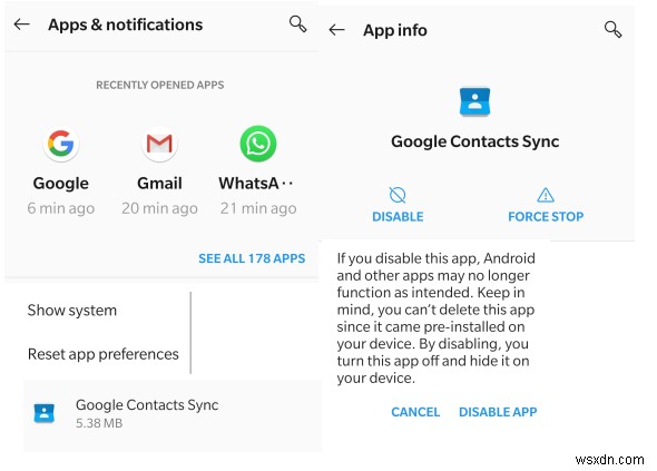 Khắc phục sự cố sao lưu danh bạ Android: Hướng dẫn từng bước