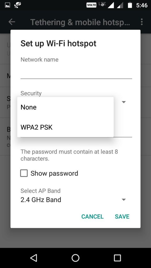 Chuyển đổi điện thoại Android thành Wi‑Fi Hotspot đáng tin cậy