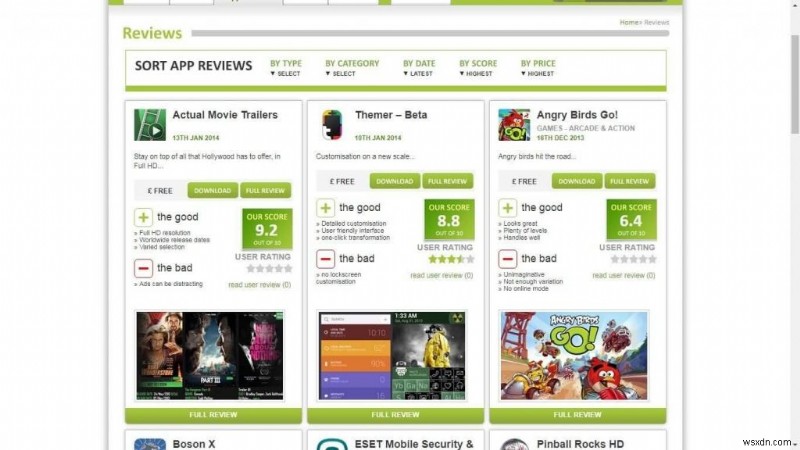 Top trang web đánh giá ứng dụng Android: Tăng khả năng hiển thị với phản hồi chuyên gia