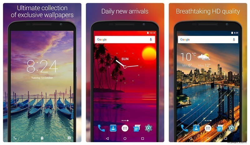 Top 8 ứng dụng hình nền HD Android: Nâng tầm thẩm mỹ điện thoại