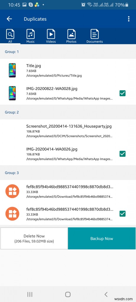 Nhanh chóng xóa file trùng lặp trên Android – Không cần tìm kiếm thủ công