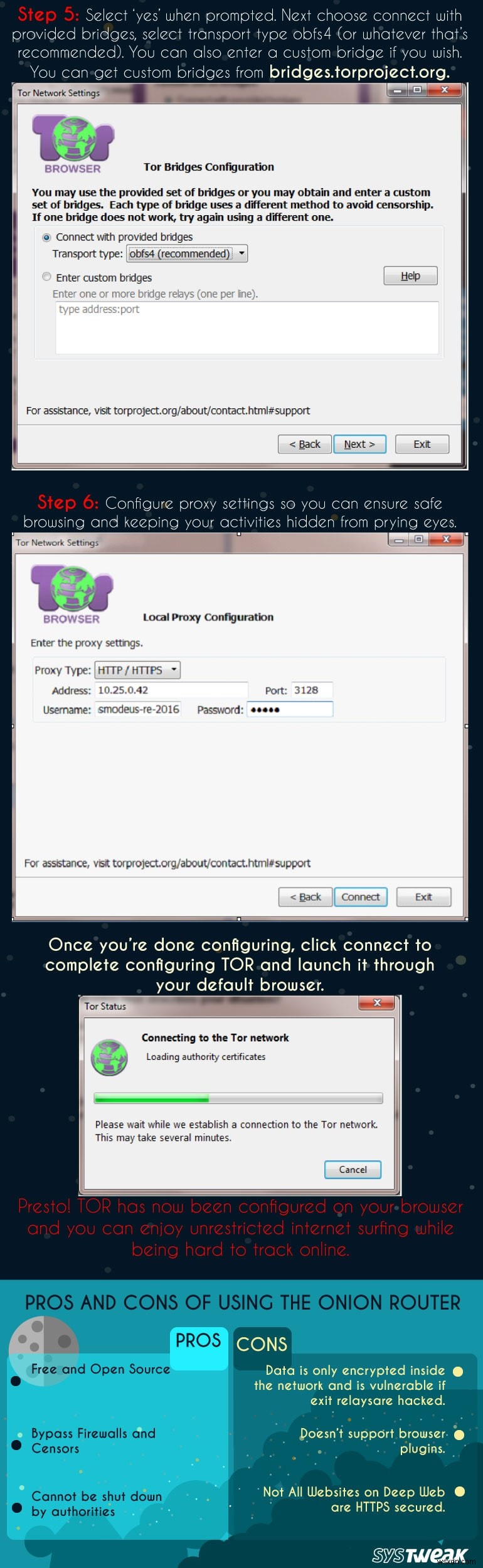 The Onion Router: Cánh cổng vào Deep Web – Infographic