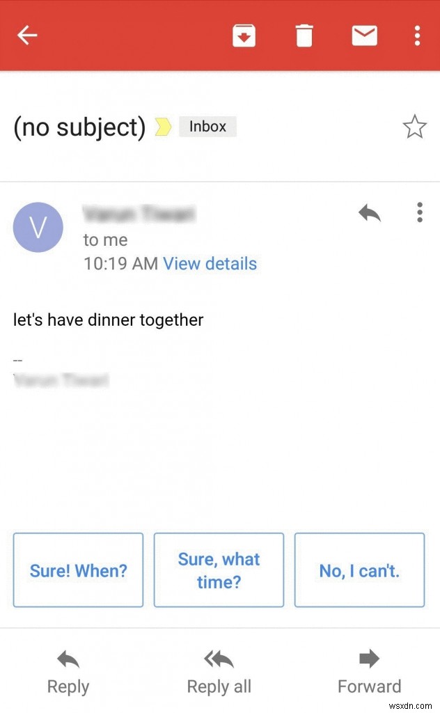 Cách dùng Smart Reply của Gmail để trả lời email tức thì, không tốn công sức