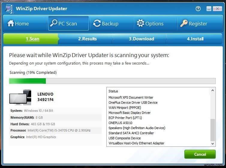 Tăng Hiệu Suất PC: Cập Nhật Driver Với WinZip Driver Updater