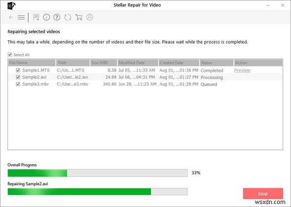 Sửa file video hỏng: Các bước đơn giản để khôi phục phát lại MP4 & MOV