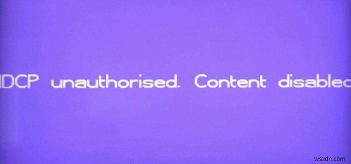 Khắc phục lỗi HDCP Roku: Tạm biệt màn hình tím