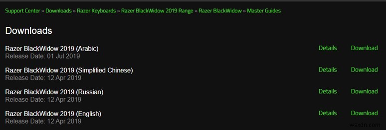 Hướng Dẫn Bước Đước: Cài Đặt Và Cập Nhật Driver Razer BlackWidow