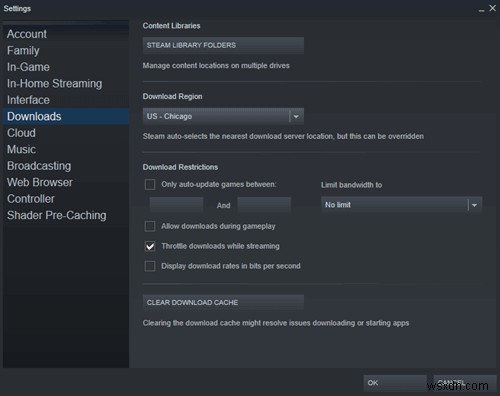 Tăng tốc độ tải Steam: Mẹo & Thủ thuật đã được chứng minh
