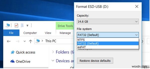 Chuyển Đổi EXFAT Sang FAT32 Trên Windows 10 – Không Cần Định Dạng