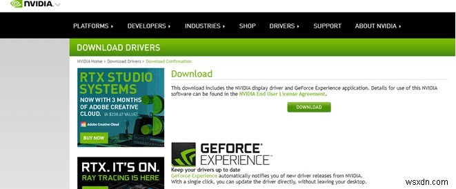 Khắc phục lỗi NVIDIA Warning: Known Issues – Cập nhật driver nhanh & Sửa gameplay